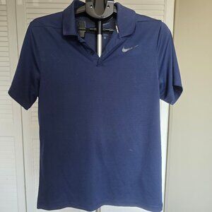 Navy Nike Golf Dri-Fit Polo